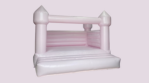 Pastel Pink Jumping Castle