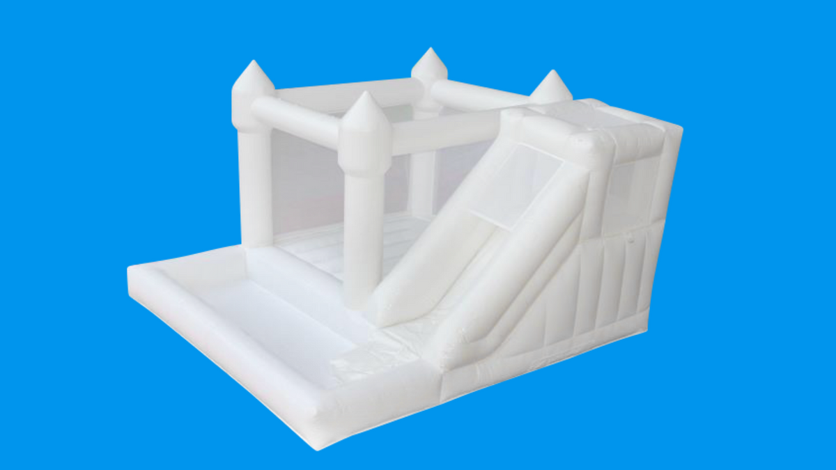 White Jumping Castle Sydney Jumping Castle Hire Bounce O Rama