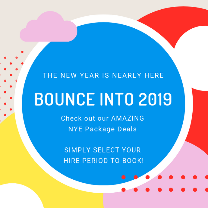 Bounce into the New Year with one of our NYE Party Packages!