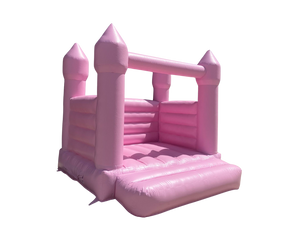 Pastel Pink Jumping Castle - Mini