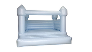 Pastel Blue Jumping Castle