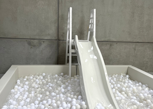 White Square Ballpit 3m x 3m