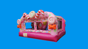 Candy Wonderland Theme Jumping Castle, Sydney Jumping Castle Hire - Side 2
