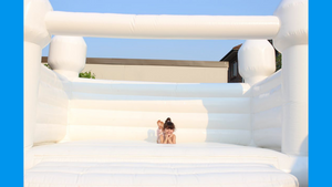 White Jumping Castle - Small