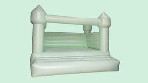 Pastel Green Jumping Castle