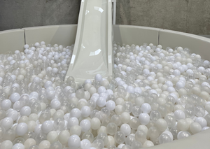 White 3m Round Ballpit