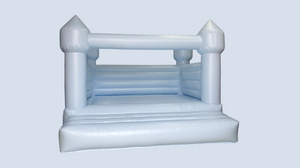 Pastel Blue Jumping Castle