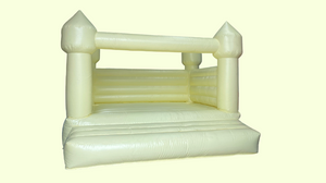 Pastel Yellow Jumping Castle
