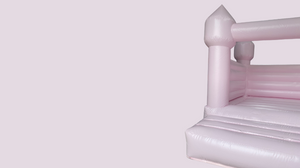 Pastel Pink Jumping Castle