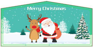 Merry Christmas Jumping Castle Banner - Sydney Jumping Castle Hire