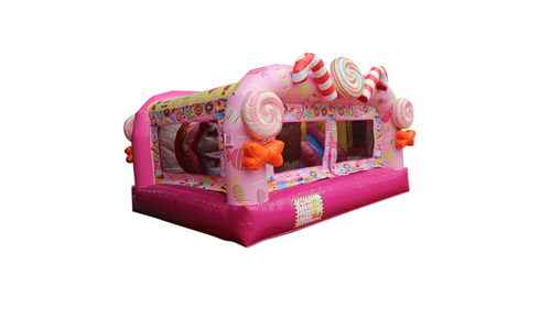 Candy Wonderland Theme Jumping Castle, Sydney Jumping Castle Hire - Main