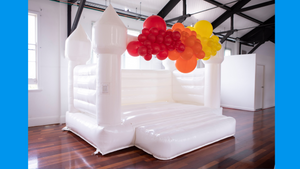 White Jumping Castle - Small