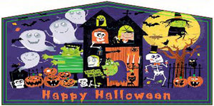 Halloween Theme Jumping Castle Banner - Sydney Jumping Castle Hire